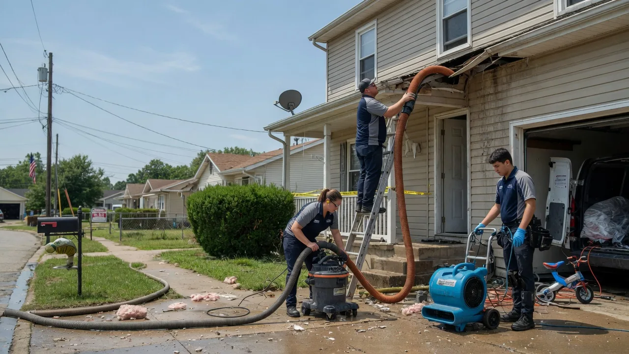 Water Damage Restoration in Warrensburg, MO near me